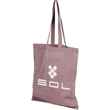 Logo trade advertising products image of: Pheebs 150 g/m² recycled tote bag 7L