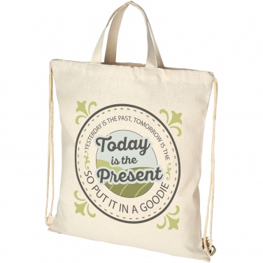 Logotrade promotional merchandise picture of: Pheebs 210 g/m² recycled drawstring bag 6L