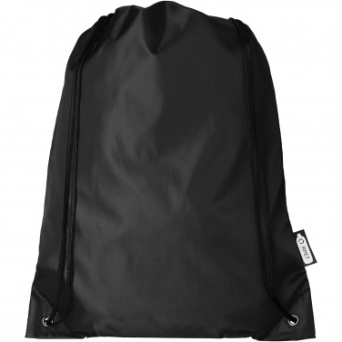 Logo trade promotional giveaways image of: Oriole RPET drawstring bag 5L