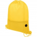 Oriole mesh drawstring bag 5L, Yellow