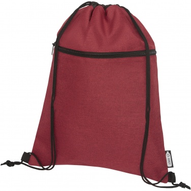 Logo trade promotional item photo of: Ross RPET drawstring bag 5L