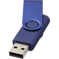 Rotate-metallic 4GB USB flash drive, Navy