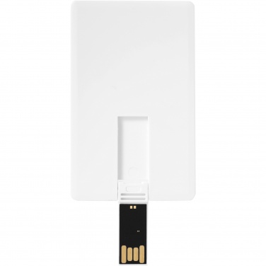 Logo trade corporate gifts picture of: Slim card-shaped 2GB USB flash drive