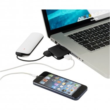 Logo trade promotional merchandise photo of: Gaia 4-port USB hub