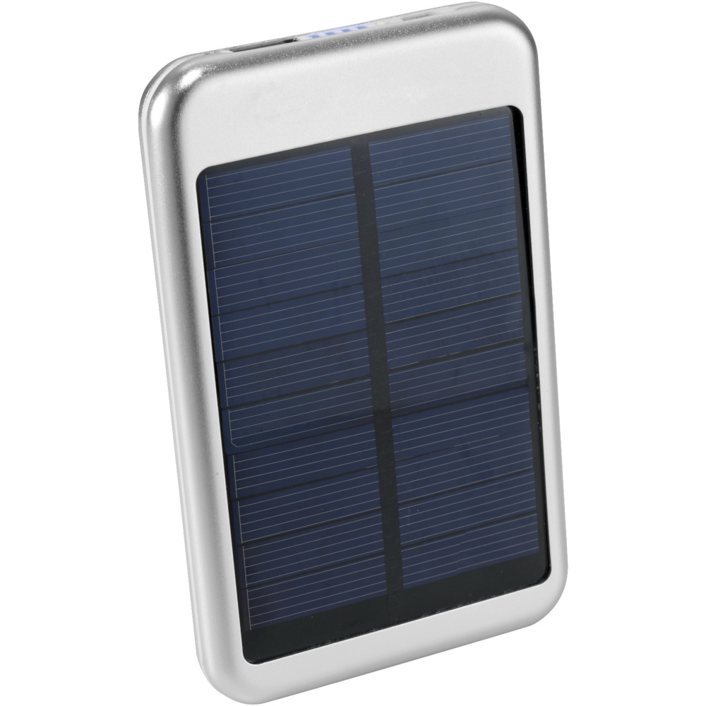 Logo trade promotional items image of: Bask 4000 mAh solar power bank