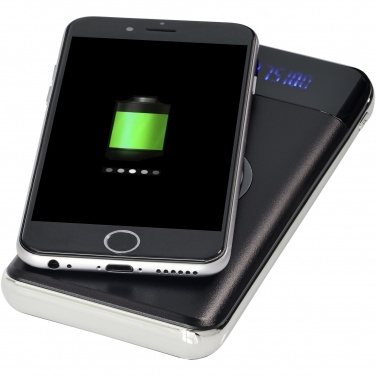 Logo trade promotional giveaways image of: Constant 10.000 mAh wireless power bank with LED