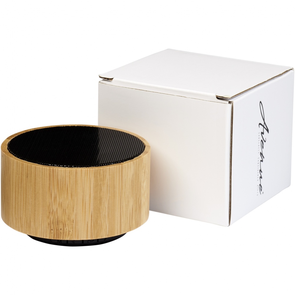 Logo trade advertising products image of: Cosmos bamboo Bluetooth® speaker