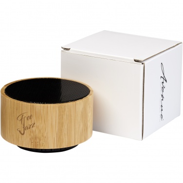 Logo trade promotional products image of: Cosmos bamboo Bluetooth® speaker