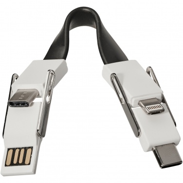 Logotrade promotional item picture of: One 4-in-1 cable