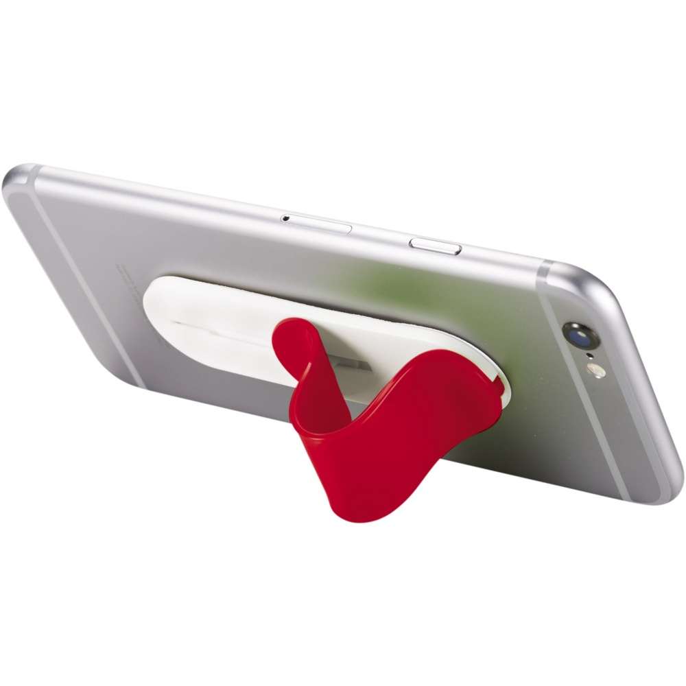 Logo trade advertising products image of: Compress smartphone stand