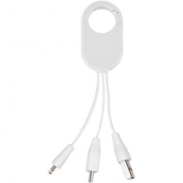 Logo trade advertising products image of: Troop 3-in-1 charging cable