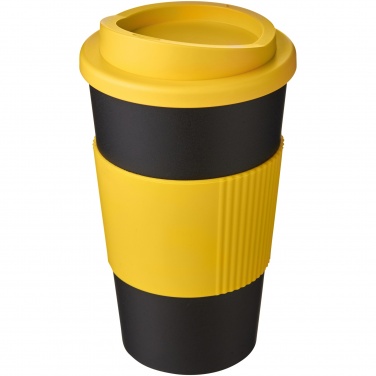 Logo trade promotional products image of: Americano® 350 ml insulated tumbler with grip