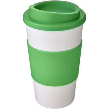 Logo trade promotional gifts image of: Americano® 350 ml insulated tumbler with grip