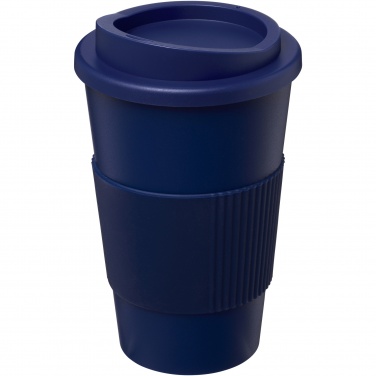 Logo trade promotional giveaways picture of: Americano® 350 ml insulated tumbler with grip