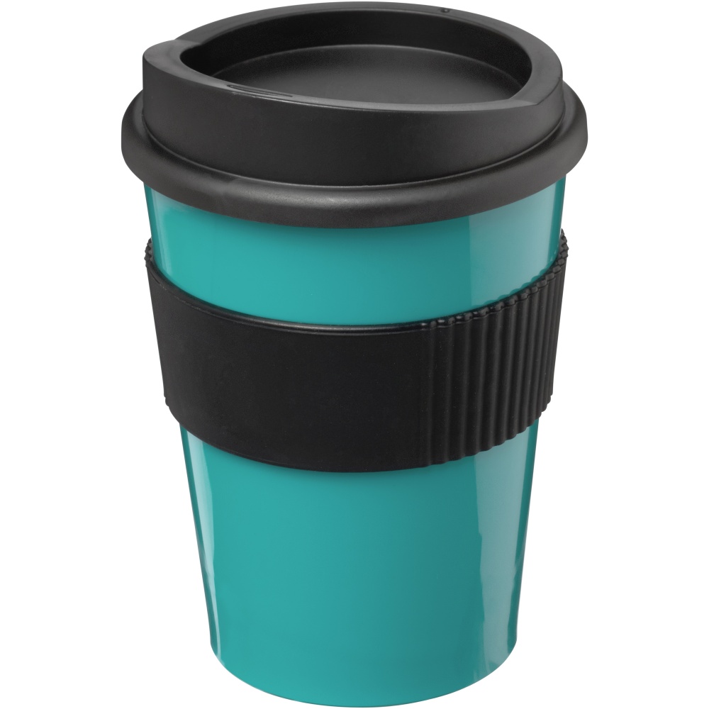 Logotrade advertising product image of: Americano® Medio 300 ml tumbler with grip