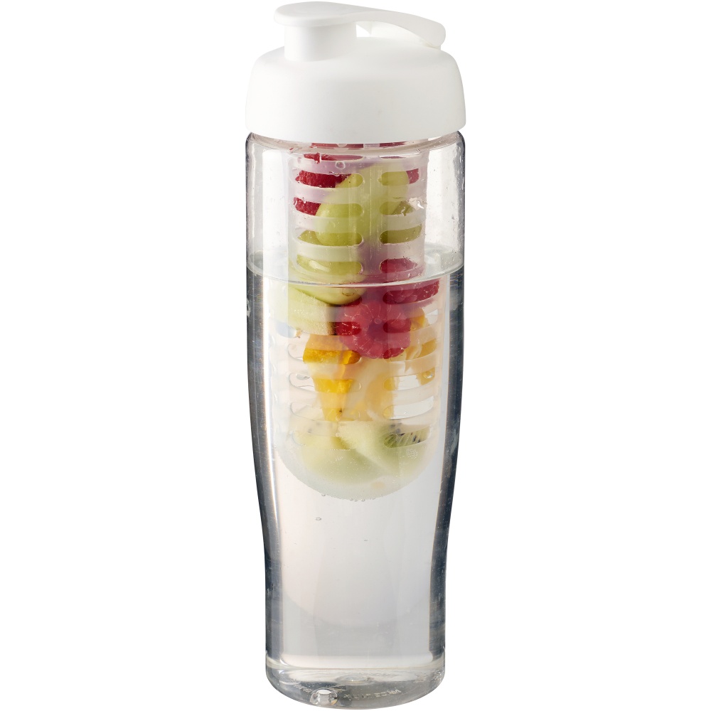 Logotrade advertising product image of: H2O Active® Tempo 700 ml flip lid sport bottle & infuser