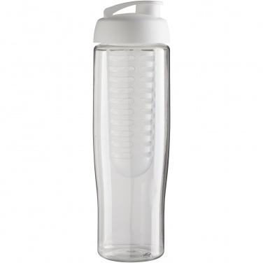 Logo trade corporate gift photo of: H2O Active® Tempo 700 ml flip lid sport bottle & infuser