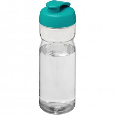 Logotrade promotional product image of: H2O Active® Base 650 ml flip lid sport bottle