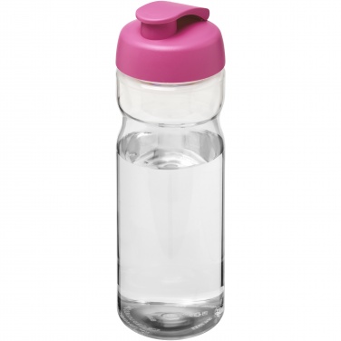 Logotrade promotional product image of: H2O Active® Base 650 ml flip lid sport bottle