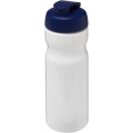 H2O Active® Base 650 ml flip lid sport bottle, White / Blue