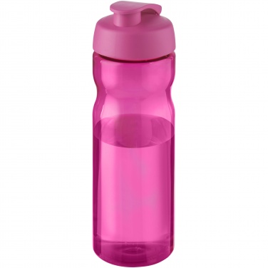 Logo trade promotional merchandise image of: H2O Active® Base 650 ml flip lid sport bottle