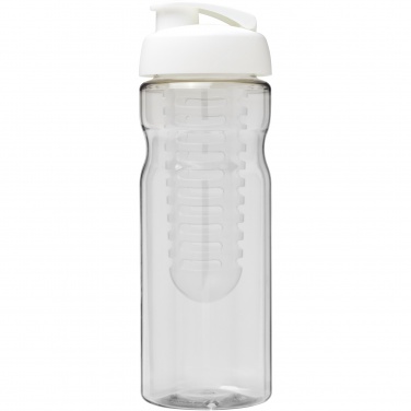 Logo trade promotional giveaway photo of: H2O Active® Base 650 ml flip lid sport bottle & infuser