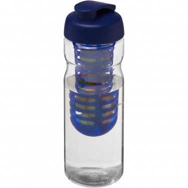 Logo trade business gift photo of: H2O Active® Base 650 ml flip lid sport bottle & infuser