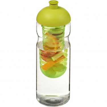 Logo trade promotional giveaways picture of: H2O Active® Base 650 ml dome lid sport bottle & infuser