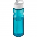 H2O Active® Base 650 ml spout lid sport bottle, Aqua blue / White