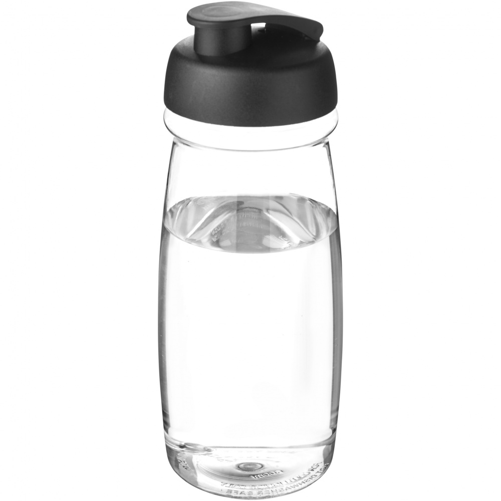 Logotrade promotional item image of: H2O Active® Pulse 600 ml flip lid sport bottle