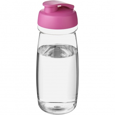 Logotrade promotional product picture of: H2O Active® Pulse 600 ml flip lid sport bottle