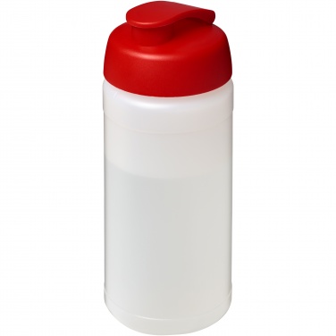 Logo trade promotional merchandise photo of: Baseline® Plus 500 ml flip lid sport bottle