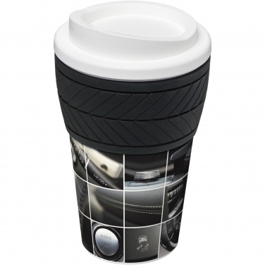 Logo trade business gifts image of: Brite-Americano® tyre 350 ml insulated tumbler