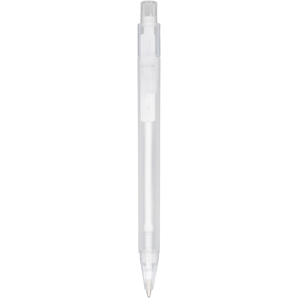 Logo trade promotional gift photo of: Calypso frosted ballpoint pen