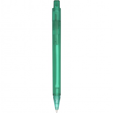 Logo trade promotional gifts image of: Calypso frosted ballpoint pen