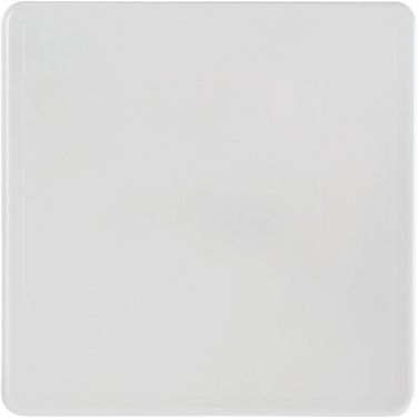 Logo trade promotional gifts image of: Renzo square plastic coaster