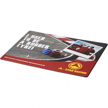 Logotrade advertising products photo of: Brite-Mat® mouse mat with tyre material