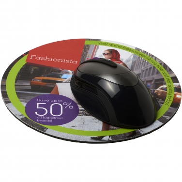 Logotrade business gifts photo of: Q-Mat® round mouse mat