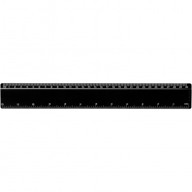 Logo trade promotional giveaways picture of: Terran 30 cm ruler from 100% recycled plastic