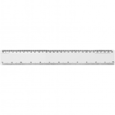 Logo trade promotional merchandise picture of: Renzo 30 cm plastic ruler