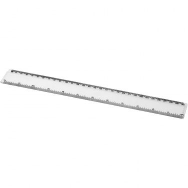 Logotrade promotional giveaway picture of: Renzo 30 cm plastic ruler