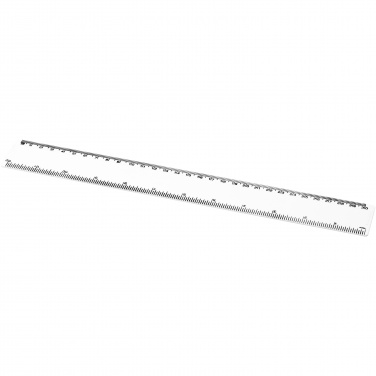 Logo trade promotional gifts picture of: Renzo 30 cm plastic ruler