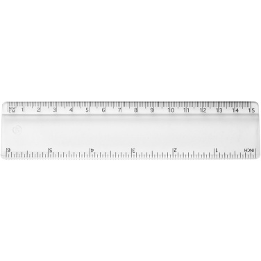 Logotrade promotional gifts photo of: Renzo 15 cm plastic ruler