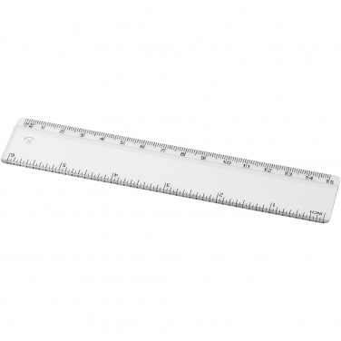 Logo trade promotional gifts picture of: Renzo 15 cm plastic ruler