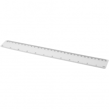 Logo trade promotional items image of: Rothko 30 cm plastic ruler