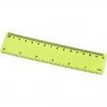 Rothko 15 cm plastic ruler, Lime