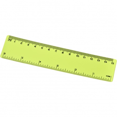 Logotrade promotional merchandise picture of: Rothko 15 cm plastic ruler