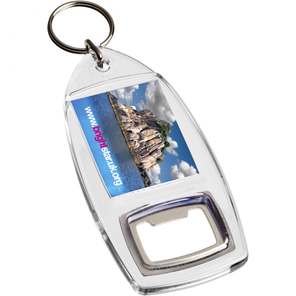 Logo trade corporate gifts picture of: Jibe R1 bottle opener keychain