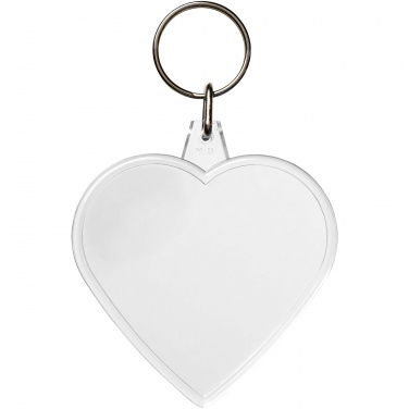 Logotrade corporate gift picture of: Combo heart-shaped keychain