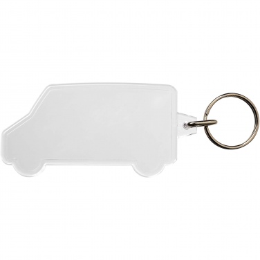 Logotrade promotional product image of: Combo van-shaped keychain